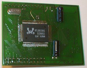 Ethernet PCB Top View