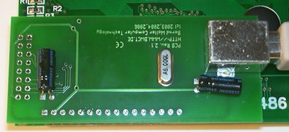 USB-HD44780 PCB